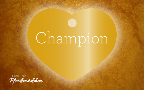 Herzmarke "Champion"