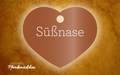 Herzmarke "Süßnase"