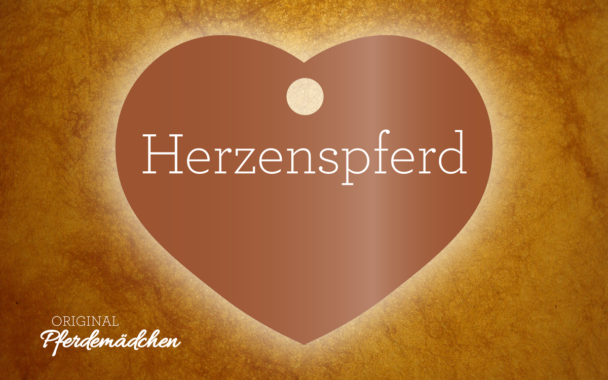 Herzmarke "Herzenspferd"